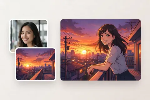 Anime Scene Composite preview